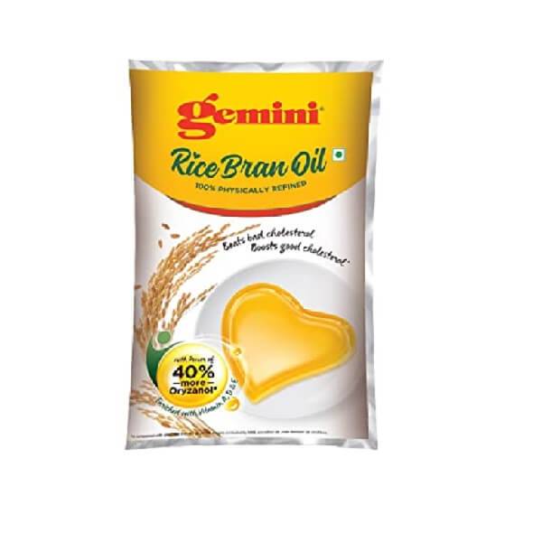 Gemini Rice Bran Oil (Tel)